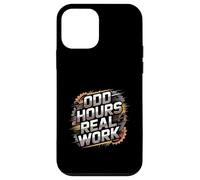 Odd Hours Real Work Hard Work Statement Case for iPhone 12 mini