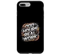 Odd Hours Real Work Hard Work Statement Case for iPhone 7 Plus/8 Plus