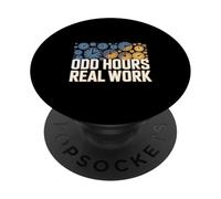 Odd Hours Real Work Night Shift Lifestyle PopSockets Adhesive PopGrip