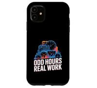 Odd Hours Real Work Night Shift Workers Case for iPhone 11