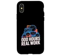 Odd Hours Real Work Night Shift Workers Case for iPhone X/XS