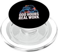 Odd Hours Real Work Night Shift Workers PopSockets PopGrip for MagSafe