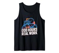 Odd Hours Real Work Night Shift Workers Tank Top