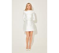 Odd Muse Satin Jacket White size XS | Cropped Jackets Outlet | Women | White XS