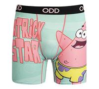 Odd Sox Funny Men's Boxer Briefs Underwear Nickelodeon SpongeBob Novelty Print, Patrick Star, S