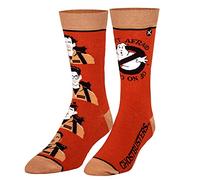 ODD SOX Men's Crew Socks - I Aint afraid (Ghostbusters)-(UK 6-12 | EU 40-46)