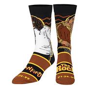 ODD SOX Men's Crew Socks - WWE Legendary Matches Collection (UK Adult 6-12) (Mankind Vs The Rock)