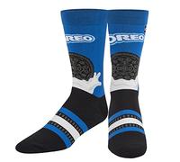 Odd Sox, Oreo Cookies Socks, Fun Novelty Men's Crew, Crazy Graphic Print, Large