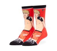 Odd Sox - Paddy Pimblett Crew Socks - UFC Fighter Novelty Apparel - Size Large - Comfy Cotton Blend - Fun Gift for MMA Fans