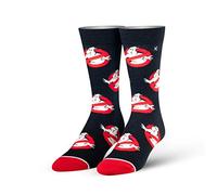 ODD SOX Unisex Crew Socks - Ghostbusters Logos (UK Adult: 5-12)