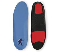 Memory Foam Comfort Insoles XXL (Men's size 14-18), Black/Red, Men's size 15
