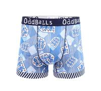 OddBalls | England FA Retro | Men's Boxer Shorts | The Underwear Everyone is Talking About | 1 Pack | X-Large