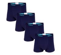 OddBalls | Mens Boxers Multipack | 4 Pack | Classic Fit | Mens Underwear | Hipster Boxer Shorts | Cotton Boxers | Elastic Waistband | Classic Midnight Bundle | Large
