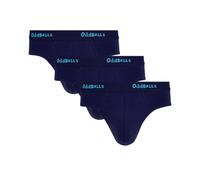 OddBalls | Mens Briefs | 3 Pack | Classic Fit | Mens Underwear | Hipster Boxer Briefs | Cotton Briefs | Elastic Waistband | Midnight | Large