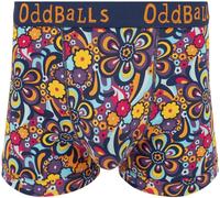 OddBalls Mens Cotton Boxer Shorts - Soft Everyday Underwear -