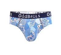 OddBalls Men's Cotton Briefs, Classic Fit Boxer Briefs with Elastic Waistband, Comfortable Underwear