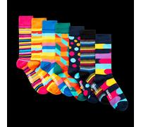 OddBalls Variety Patterned Cotton Socks - 7 Pack | Size: 1-2 OddBalls Multicolor 1-2