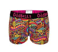 OddBalls | Womens Boxers Shorts | 1 Pack | Womens Underwear | Knickers | Cotton Boxers | Elastic Waistband | Enchanted | Size 18