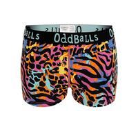 OddBalls | Womens Boxers Shorts | 1 Pack | Womens Underwear | Knickers | Cotton Boxers | Elastic Waistband | Filthy Animal | Size 18