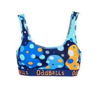 OddBalls | Womens Bralette | 1 Pack | Womens Underwear | Sports Bras | Everyday Low Back Bra | Seamless & Wireless | Space Balls | 3XL-Large