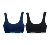 OddBalls | Womens Bralettes Multipack | 2 Pack | Womens Underwear | Sports Bras | Everyday Low Back Bra | Seamless & Wireless | Classic Bundle | Large