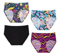 OddBalls | Womens Full Seamless Briefs Multipack | 4 Pack | Womens Underwear | Everyday Pants | The Cosy Bundle | Size 8