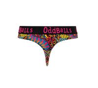 OddBalls | Womens Thongs | 1 Pack | Womens Underwear | Knickers | Cotton Thong | Enchanted | Size 20