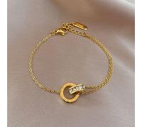 OdDdot Titanium Steel Rose Gold Silver Gold Roman Numeral Bracelet For Women Trendy Holiday Jewelry Classic and Unique Bracelet