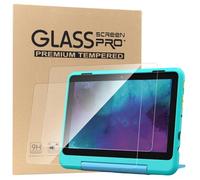 OddMart 2 Pack Screen Protector for Fire HD 10/10 Kids/ 10 Kids Pro (2023/2021) Tablet, 10.1" Tempered Glass Film 9H Hardness Anti-Scratch Anti-Fingerprints Clear No Bubbles