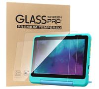 OddMart 2 Pack Screen Protector for Fire HD 10/10 Kids/ 10 Kids Pro (2023/2021) Tablet, 10.1" Tempered Glass Film 9H Hardness Anti-Scratch Anti-Fingerprints Clear No Bubbles