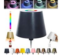 oddmmo Wireless Bottle Lamp, 2024 New Wireless Wine Bottle Light with Colorful Dimming, Rechargeable Touch Control Wine Bottle Lights, New LED Desk Lamp for Bedroom, Restaurant & Bar