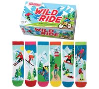 Oddsocks 6 Individual Wild Ride Socks