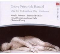 Ode for St. Cecilia's Day (Frimmer, Buchner) CD (2008) NEW Amazing Value