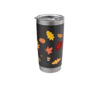 Ode to Fall, Leaves, Pumpkins, Apple Pie, and PSL Stainless Steel Insulated Tumbler