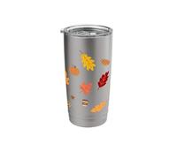 Ode to Fall, Leaves, Pumpkins, Apple Pie, and PSL Stainless Steel Insulated Tumbler