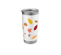 Ode to Fall, Leaves, Pumpkins, Apple Pie, and PSL Stainless Steel Insulated Tumbler