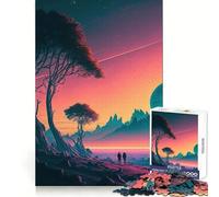 Ode to Romanticism 1000 Piece Jigsaw Puzzles for Adults Jigsaw Enhance Memory Gentle Leisure Firm Cut (50x75cm)