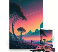 Ode to Romanticism 1000 Piece Jigsaw Puzzles for Adults Jigsaw Enhance Memory Gentle Leisure Firm Cut (38x26cm)