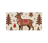 Ode to The Elk Desk Mat Personalized with Image Logo Or Text - Gaming Desk Mat Custom Desk Pad for Office Workstation Home Setup