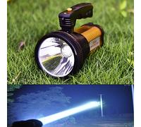 ODEAR Super Bright Torch Searchlight Handheld Portable LED Spotlight USB Rechargeable Multi-Function Flashlight Outdoor Long Shots Lamp