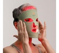 ODELYNE® Adara Skin Lite -FDA LED Face Mask with Red Light Therapy, 1072nm Deep Near-Infrared, Anti-Aging & Firming, Reduces Fine Lines, Wrinkles & Redness. Portable & Rechargeable. Opal Green