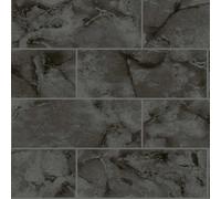 Odeon Marble Tile Brick Tiling On a Roll Vinyl Kitchen Bathroom Wallpaper Holden Decor Natural One Size