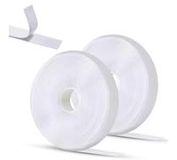 Oderra Double-Sided Velcro Adhesive, Belcro Strong Double-Sided Adhesive, 8 Metres x 2 cm in White - Strong Hook and Loop Fastening Tape for DIY Projects, White, 8m x 2cm, belcro Strong Adhesive
