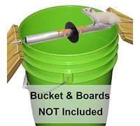 Odesos Mouse Trap, Live Catch and Release Bucket Spin Roller with an Original Ring for Mice Rats Rodents. Humane. Auto Rolling Reset. Safe for Children and Pets Works Outdoors and Indoors