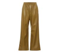Odessa Vegan Leather Trousers Bronze S