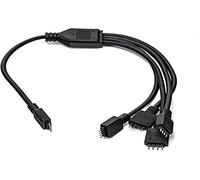 Odestar EK Water Blocks 4 Pin RGB-4 Pin EK-RGB Splitter Cable