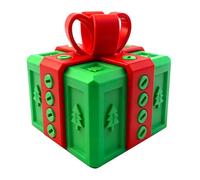 Odetina Annoying Nested Screw Gift Box, Reusable Hilarious Prank Gift Box, Novelty Puzzle for Secret Santa, Christmas, Birthdays & Office Party Games (Green)