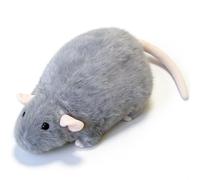 Odetina Chonky Rat Plushie - Extra Thicc Super Soft Pillow, Cute Cozy Huggable Pillow, for Home Office Décor (55CM) (Grey)