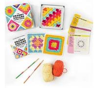 Odetina Granny Square Crochet Pattern Card Deck 50 Mix & Match Modern Designs for Handmade Projects
