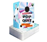 Odetina Lyrics Pop Quiz 90s & 2000s Music Trivia Card Game, 150 Cards Throwback Nostalgic Game for Friends Family Party & Game Night